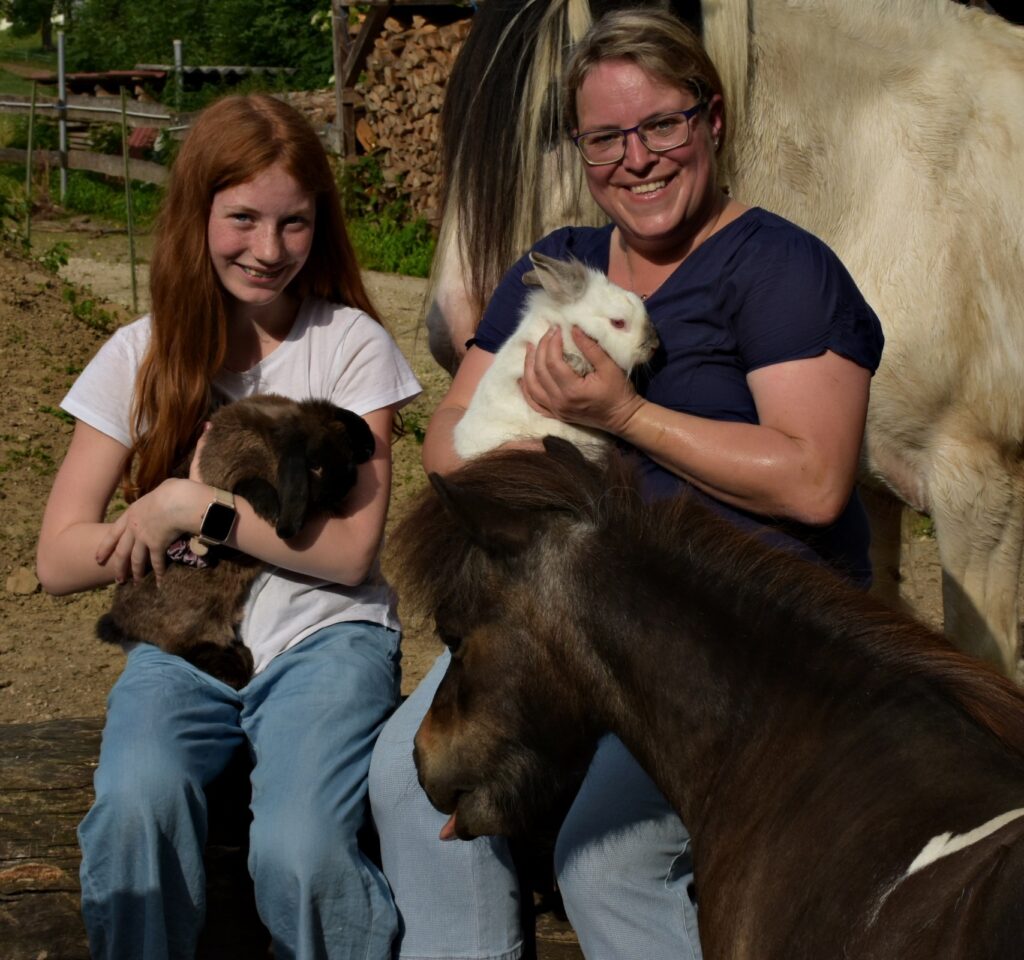 Tanja Kössl und Marina